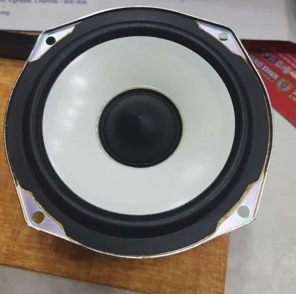 Full-Range Speaker Driver White Cone